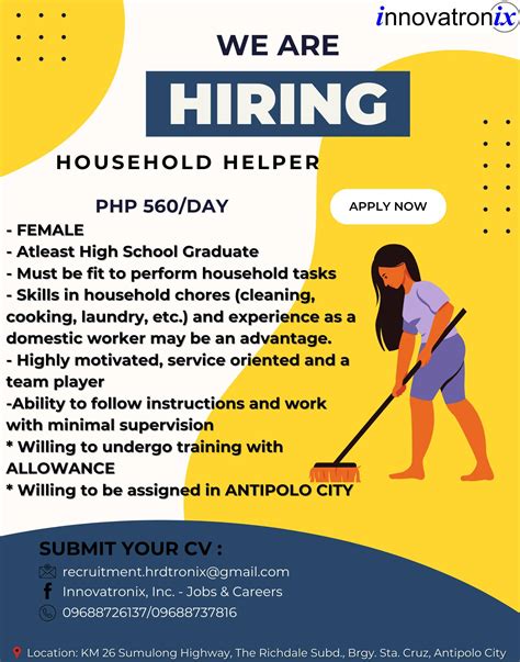 job hiring antipolo|Work, Jobs in Antipolo .